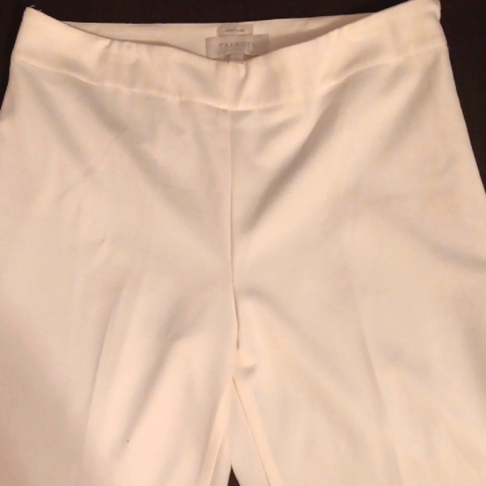 Talbots Classic Cream Women's Trousers